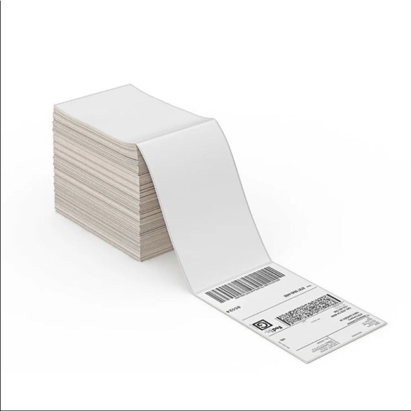 6,000 4x6 Fanfold Direct Thermal Shipping Labels fo - Picture 3 of 13